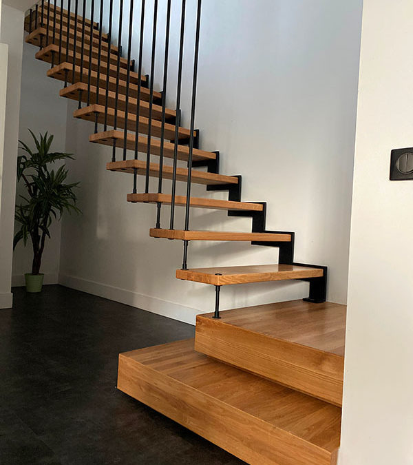 Pourquoi éviter le limon central pour votre escalier sur-mesure ?